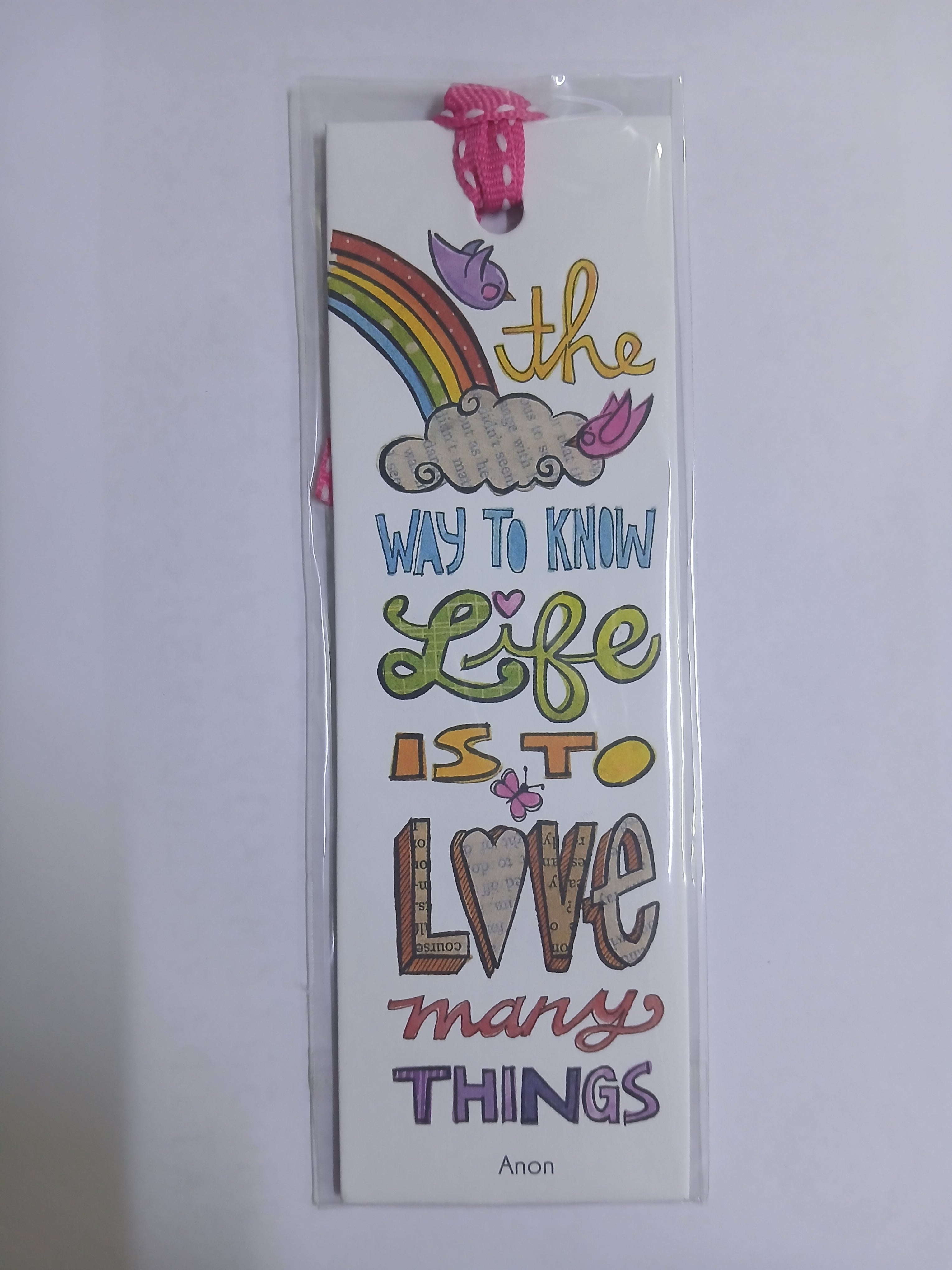 Words and saying Bookmark