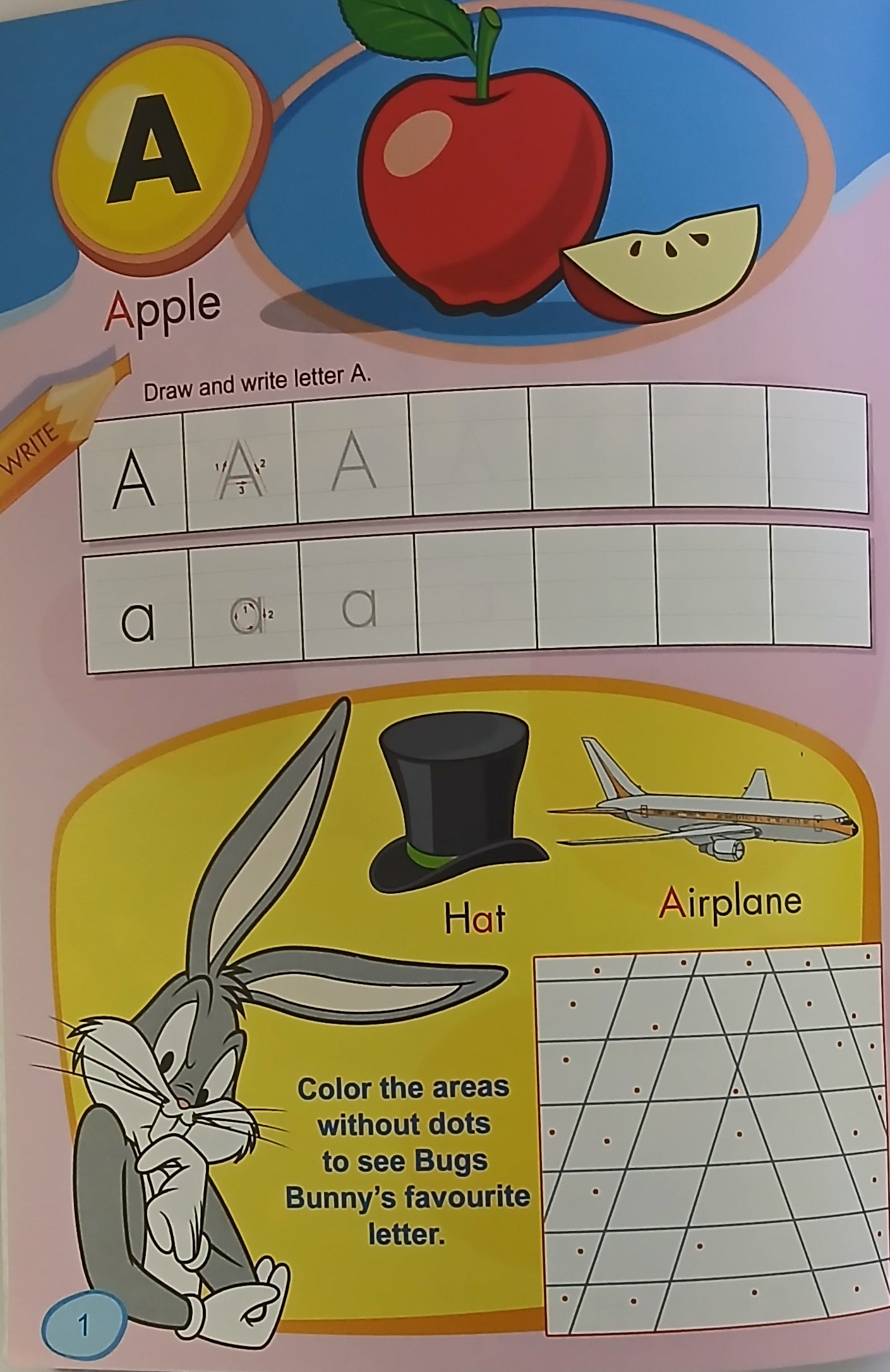 Looney Tunes - Learn, Color and Enjoy The Alphabet - From A to Z - لوني تونز - تعلم وتلوين واستمتع بالأشكال