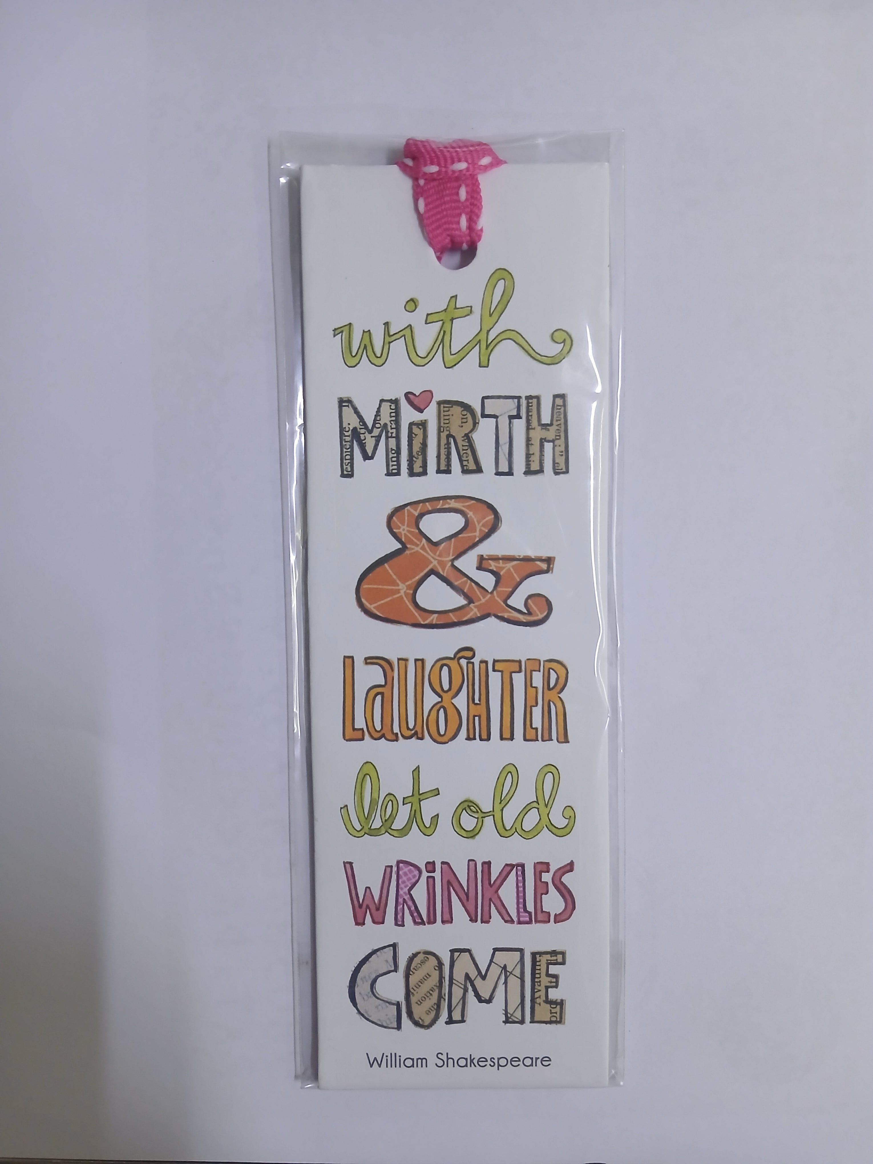 Words and saying Bookmark
