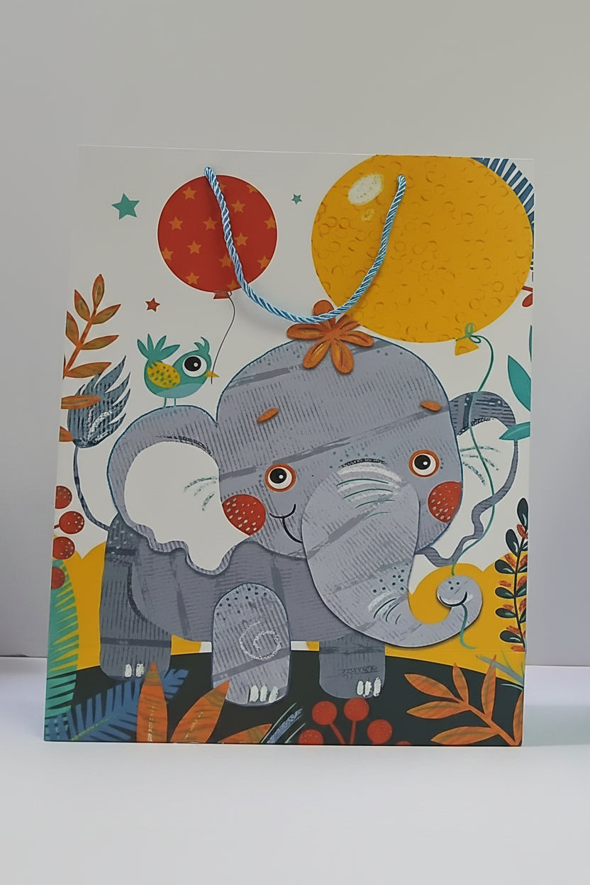 Gift Bag: Elephant - Large Size