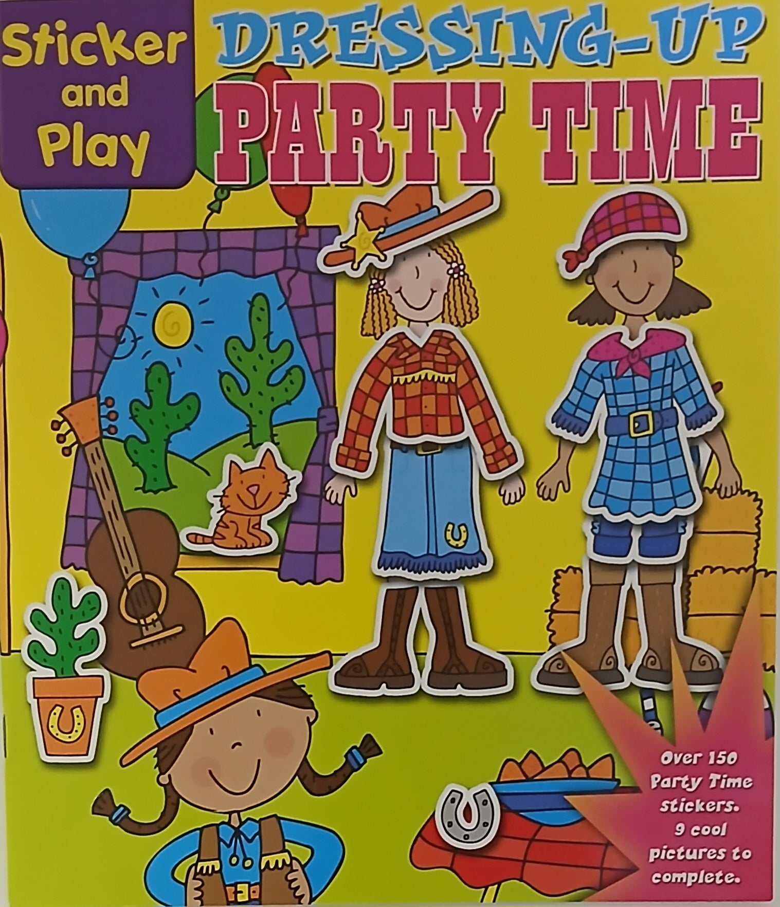 Dressing - Up Party Time: Sticker and play - قراءة صورة - ملصق ولون - حكايات خرافية