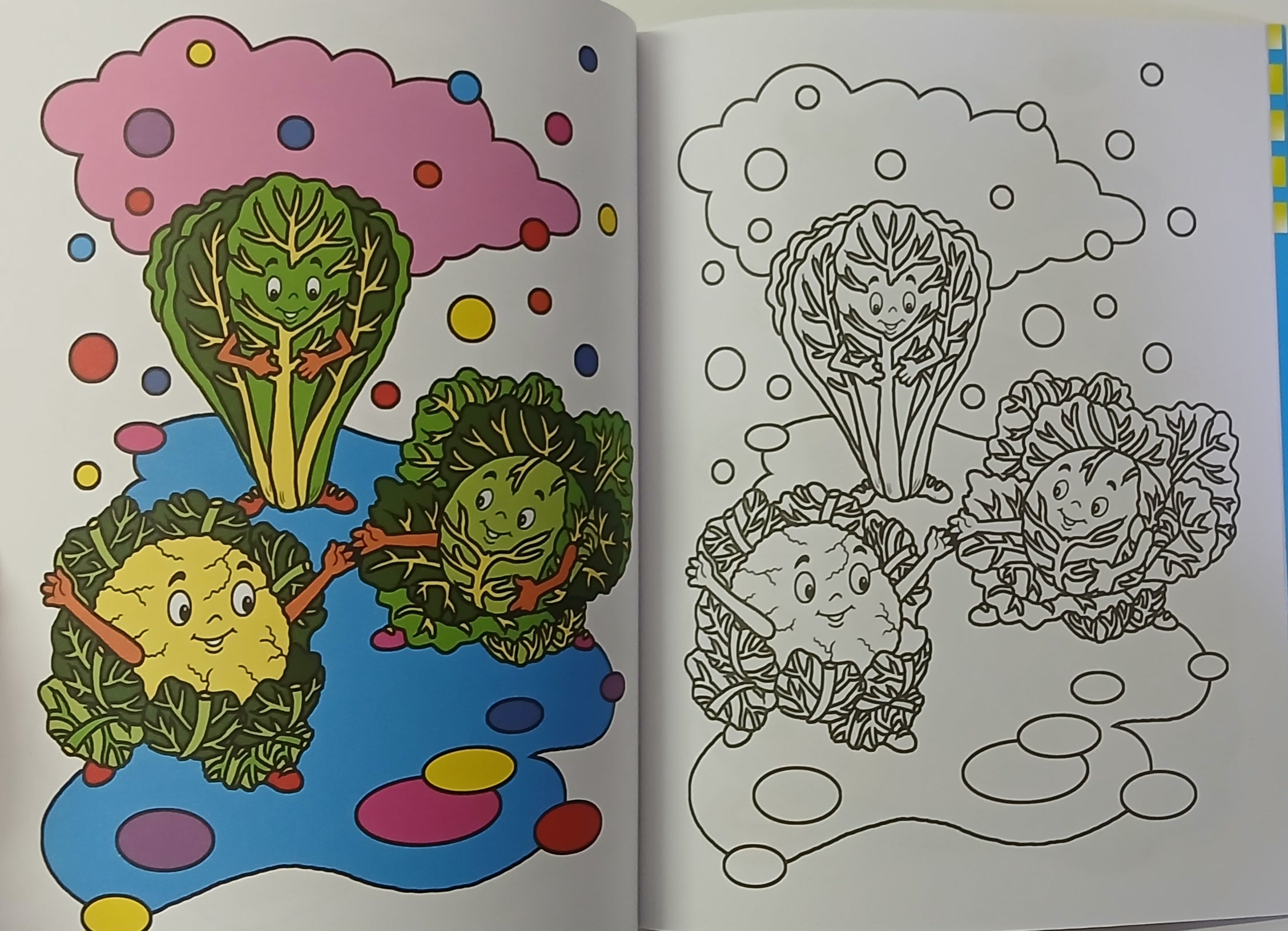 I Like To Color - Vegetables