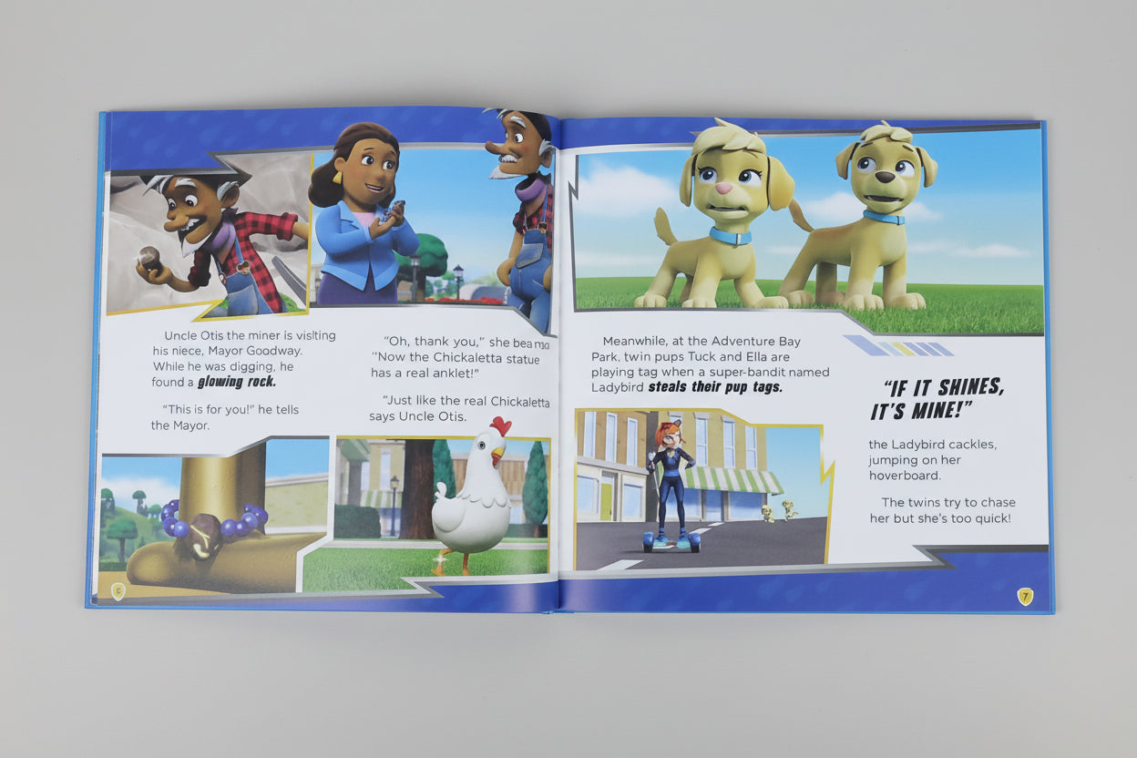 Paw Patrol: Pups Meet The Mighty Twins - دوريات المخلاب: الجراء يلتقون بالتوأم الخارق