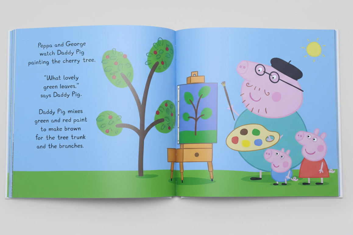 Peppa Pig: Peppa's Painting (Picture Book New Collection) - بيبا بيج - بيبا تحب الأطباء والممرضات (رقابة)
