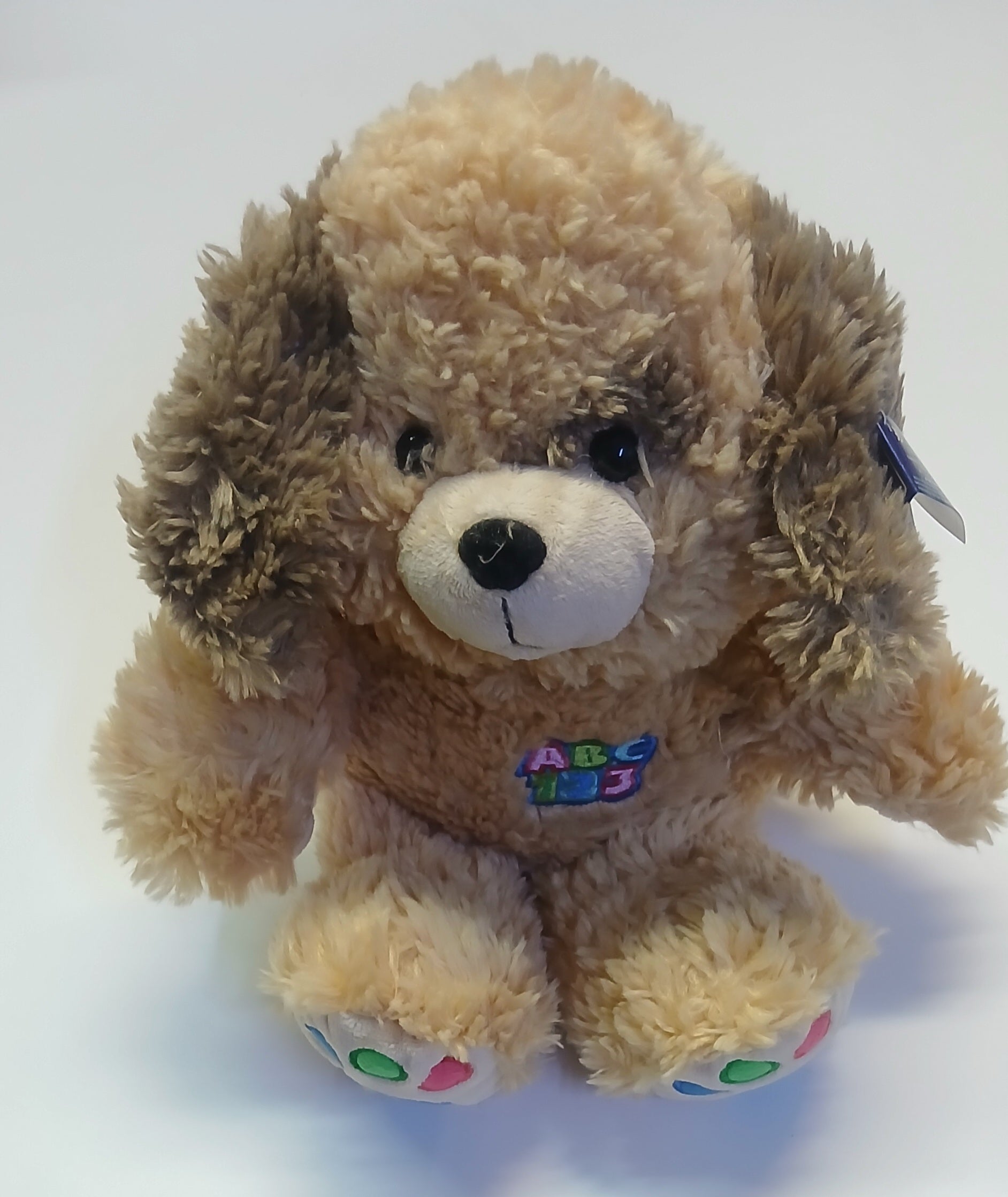 Kelly's Toy Original -  Cuddle ABC 123 Dog - Soft Toy