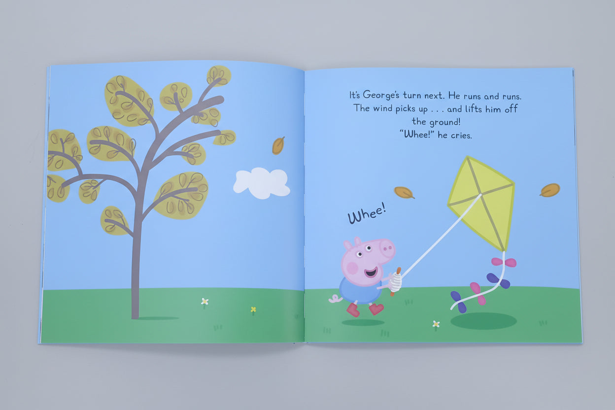 Peppa Pig - Flying a Kite (Picture Book New Collection) - بيبا بيج - بيبا تحب الأطباء والممرضات (رقابة)