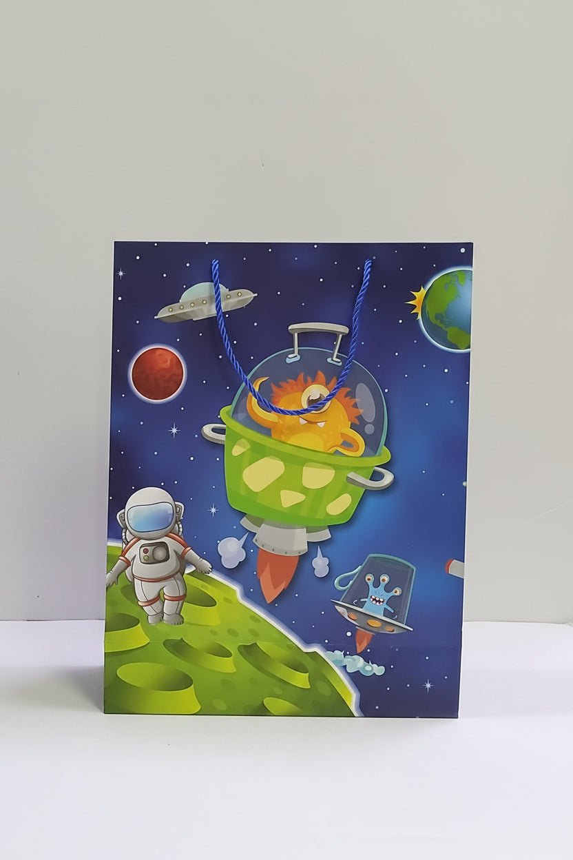 Gift Bag: Monsters in Space - Large Size