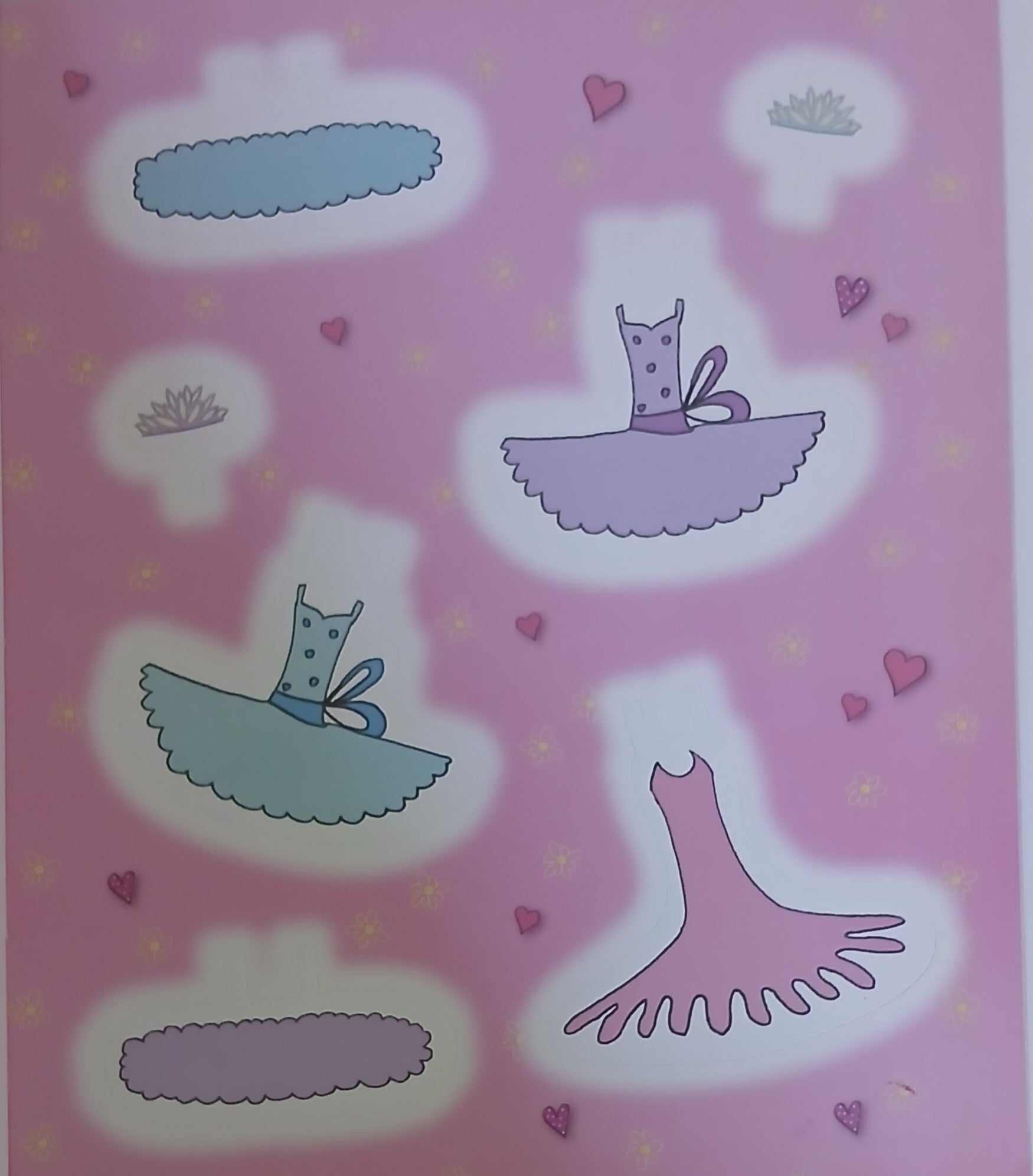 Ballerinas - Sticker And Activity Book - قراءة صورة - ملصق ولون - حكايات خرافية