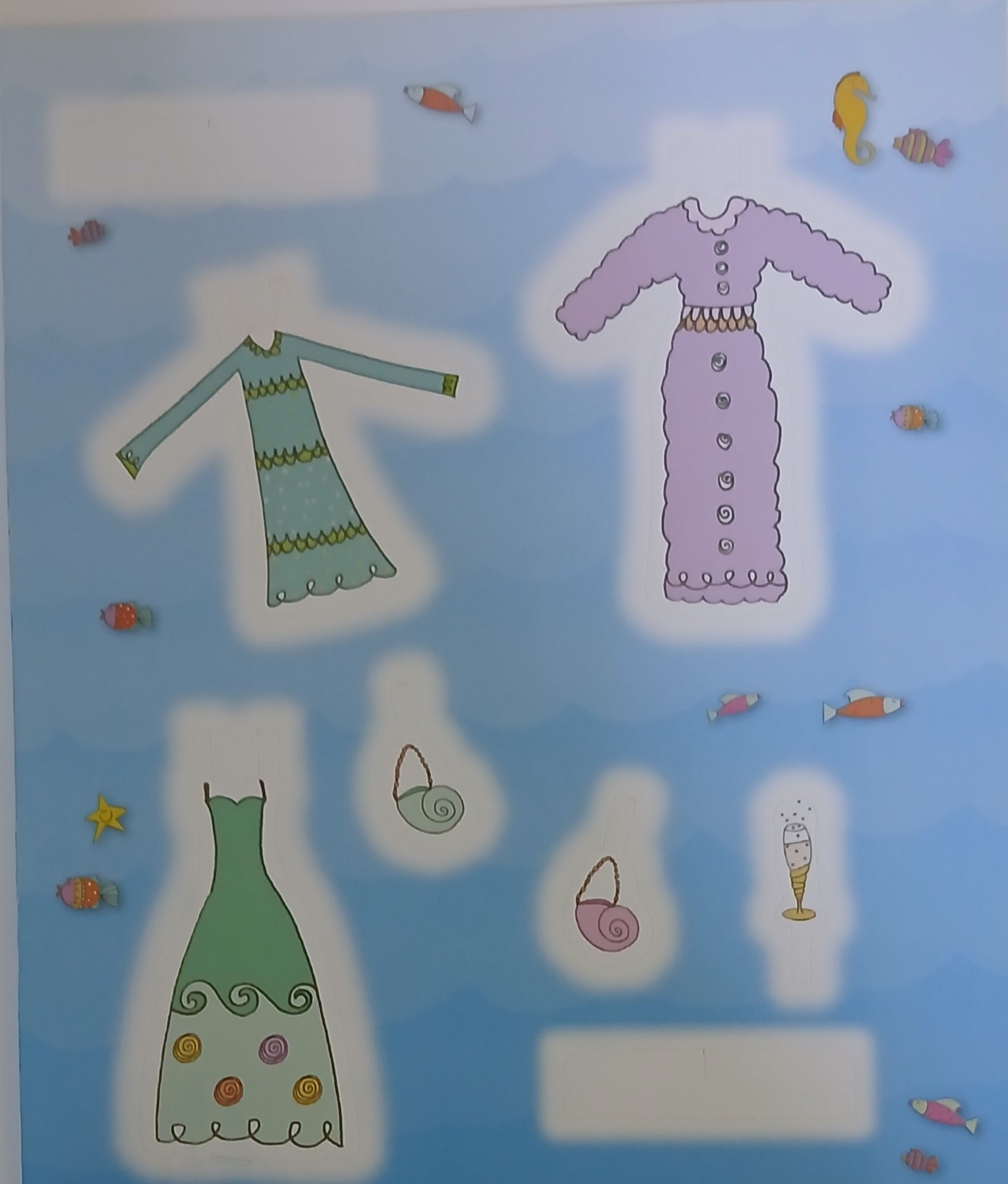 Mermaids - Sticker And Activity Book - قراءة صورة - ملصق ولون - حكايات خرافية