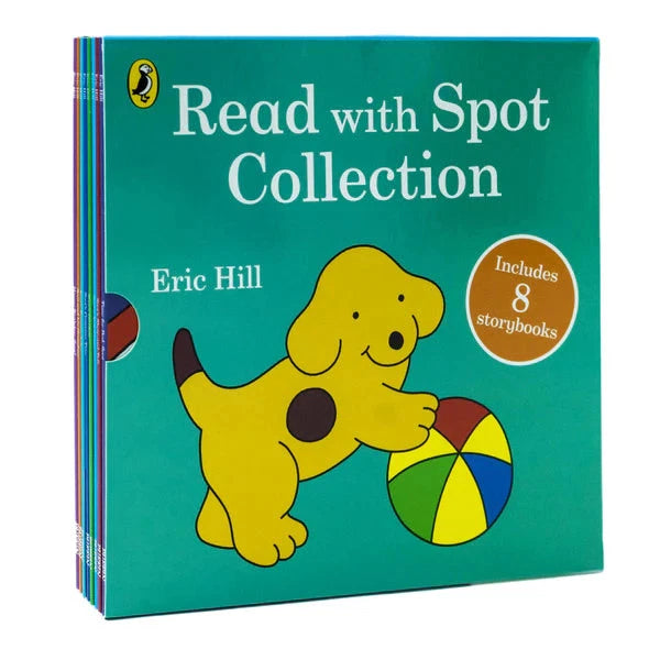 Read with Spot Collection 8 Storybooks Set - مجموعة "اقرأ مع سبوت" المكونة من 8 كتب قصص