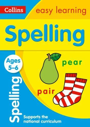 Collins Easy Learning - التهجئة للأعمار 6-7