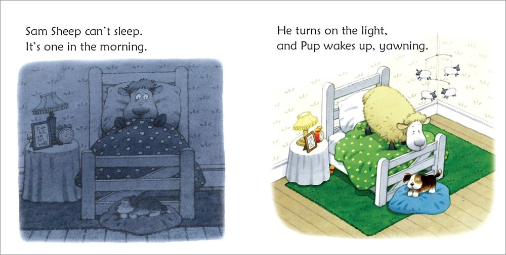 Usborne Phonics Readers - Sam Sheep Can't Sleep