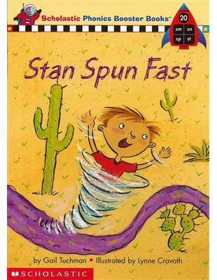 Scholastic Phonics Booster Books #20 - Stan Spun Fast