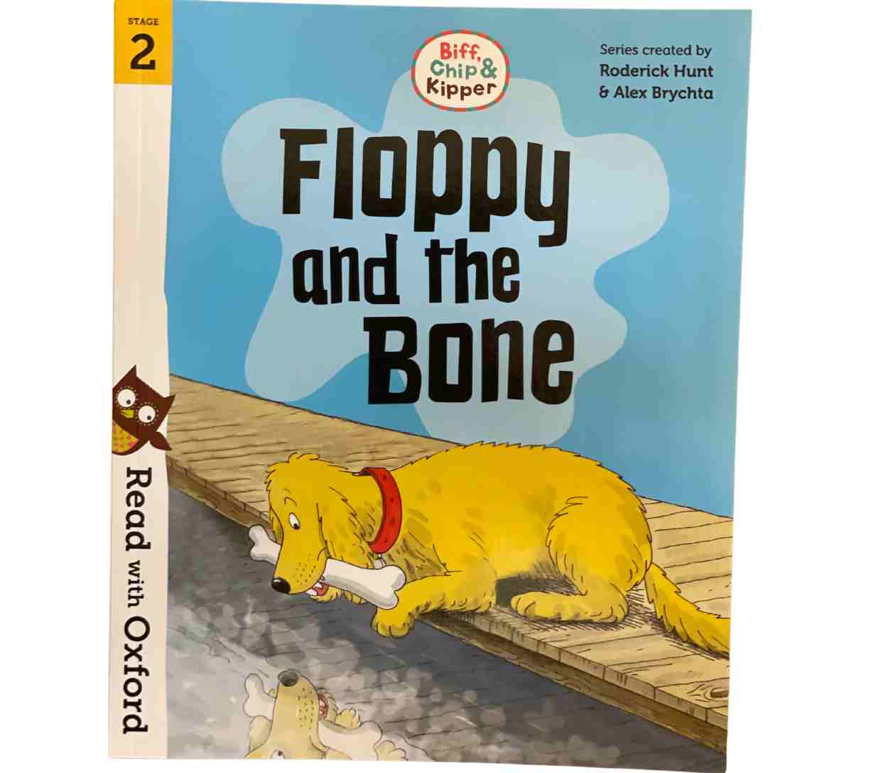 Read with Oxford Stage 2 - Floppy And The Bone (Biff Chip & Kipper - قراءة مع أكسفورد المرحلة 2 - فلوبي والعظم (بيف وتشيب وكيبر)