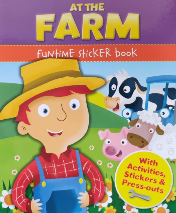 At The Farm Funtime Sticker Book