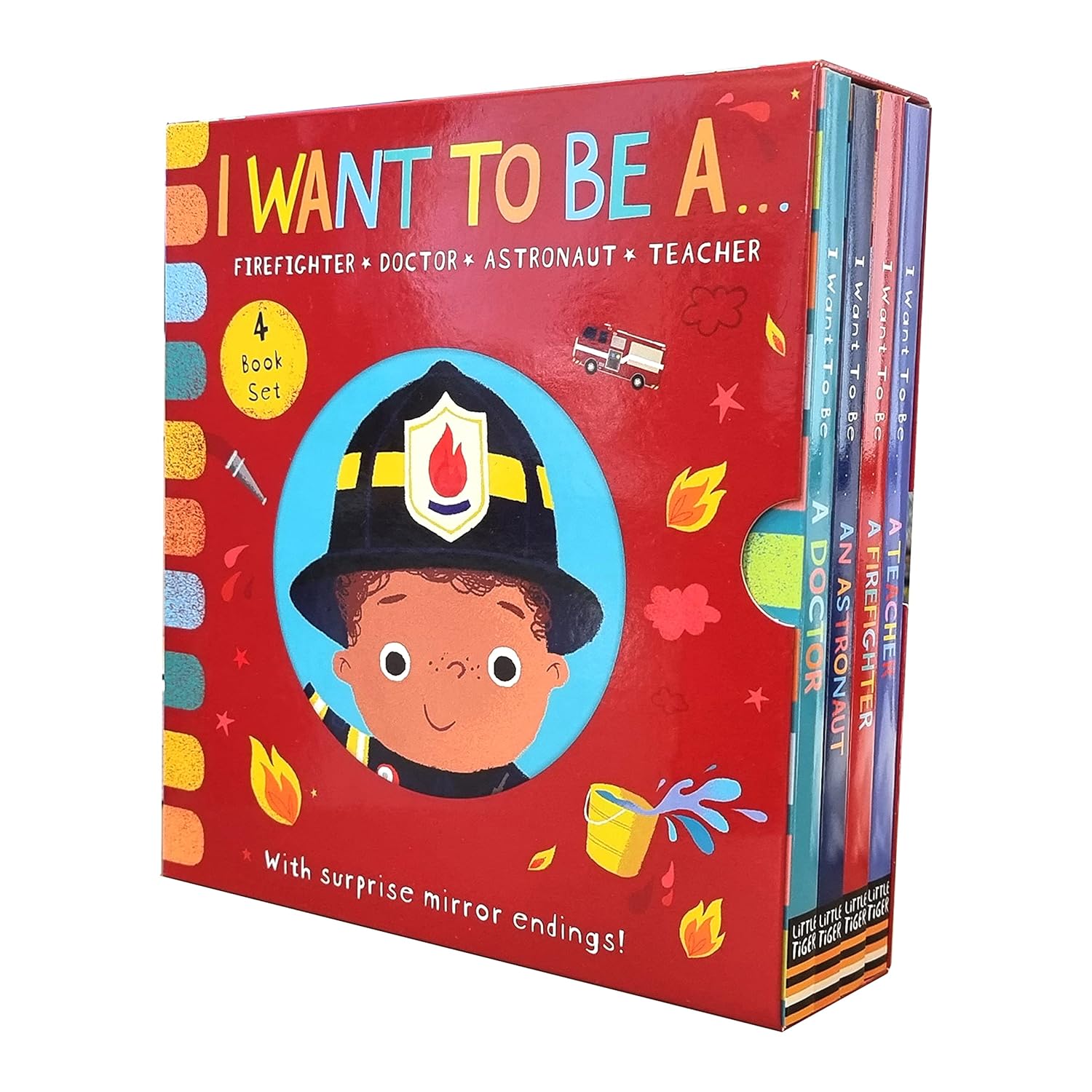 I WANT TO BE A.. 4 Books Collection Set - أريد أن أصبح.. مجموعة من 4 كتب