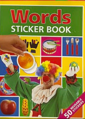 Words Sticker Book