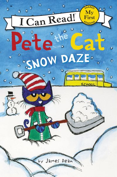 I Can Read! Pete The Cat - Snow Daze - A Winter and Holiday Book- My First Reading