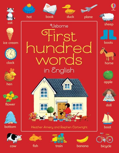 USBORNE - أول مائة كلمة باللغة الإنجليزية