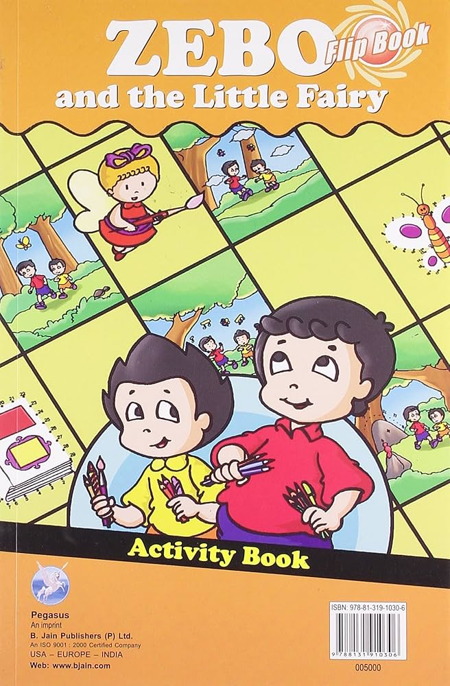 Zebo and the Little Fairy - Flip Book - زيبو والجنية الصغيرة - كتاب صور متحركة