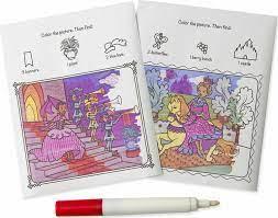 Melissa & Doug On the Go -Princesses No-Mess Coloring Pad - Color Blast - Spectrawide Bookstore