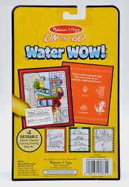 Melissa & Doug On the Go - Vehicle Water-Reveal Pad - Water Wow! Color with Water, Let Dry, Color Again! - Spectrawide Bookstore