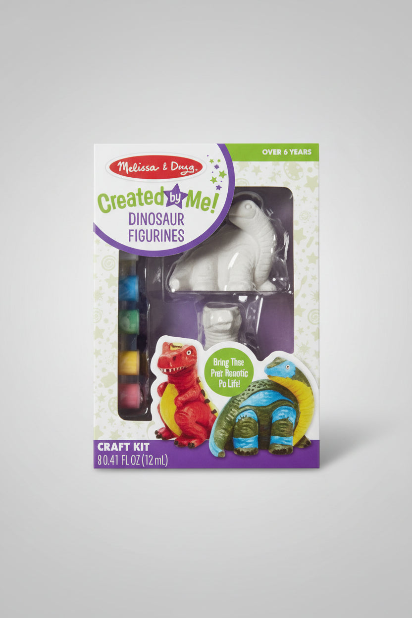 Melissa & Doug - Dinosaur Figurines Craft Kit - Spectrawide Bookstore
