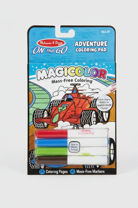 Melissa & Doug On the Go - Adventure Coloring Pad - Magicolor Mess-Free Coloring - Spectrawide Bookstore