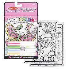 Melissa & Doug On the Go - Friends & Fun Coloring Pad - Magicolor Mess-Free Coloring - Spectrawide Bookstore