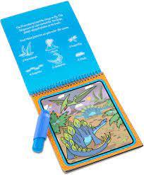 Melissa & Doug On the Go - Dinosaurs Water-Reveal Pad - Water Wow Color with Water, Let Dry - Spectrawide Bookstore