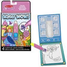 Melissa & Doug On the Dog - Fairy Tale Water-Reveal Pad - Water World! Color with Water, Let Dry, Color Again! - Spectrawide Bookstore