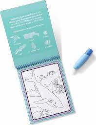 Melissa & Doug On the Go - Under the Sea Water-Reveal Pad - Water Wow! Color with Water, Let Dry and Color Again! - Spectrawide Bookstore