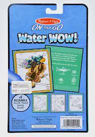 Melissa & Doug On the Go - Under the Sea Water-Reveal Pad - Water Wow! Color with Water, Let Dry and Color Again! - Spectrawide Bookstore