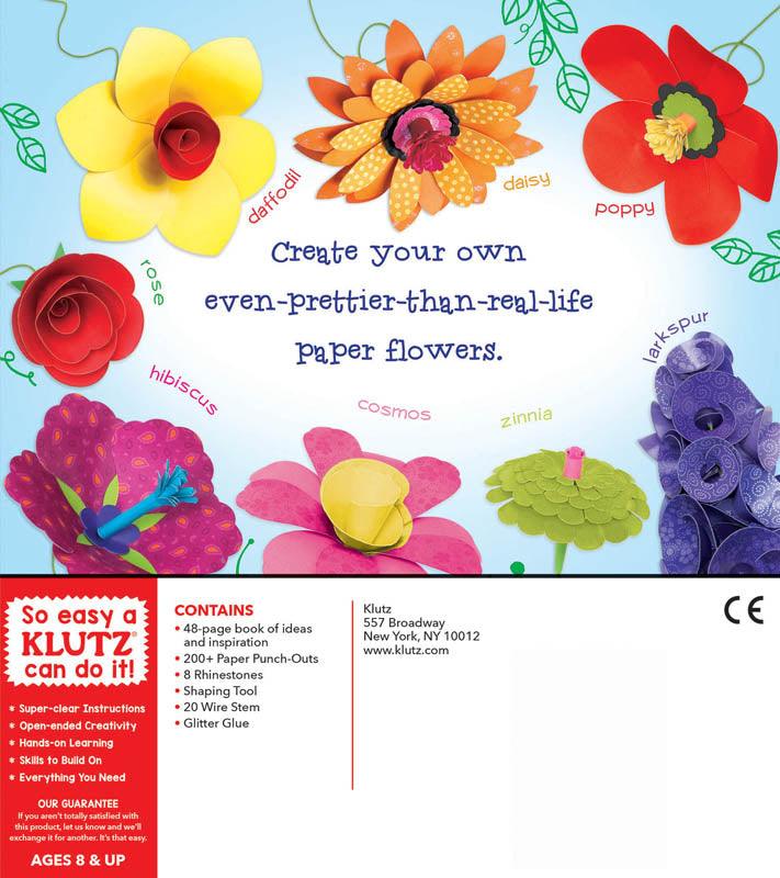 Fabulous Flowers - Create a boquet of paper blossoms - KLUTZ - Spectrawide Bookstore