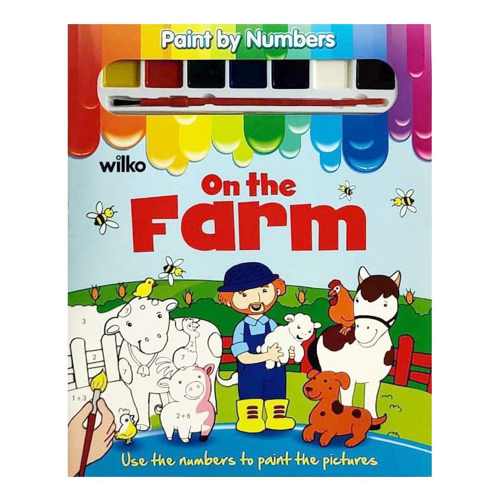 Paint By Numbers - On The Farm - Spectrawide Bookstore