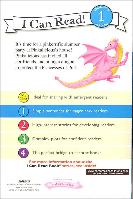 I Can Read Level 1 - Pinkalicious The Princess of Pink Slumber Party - Spectrawide Bookstore