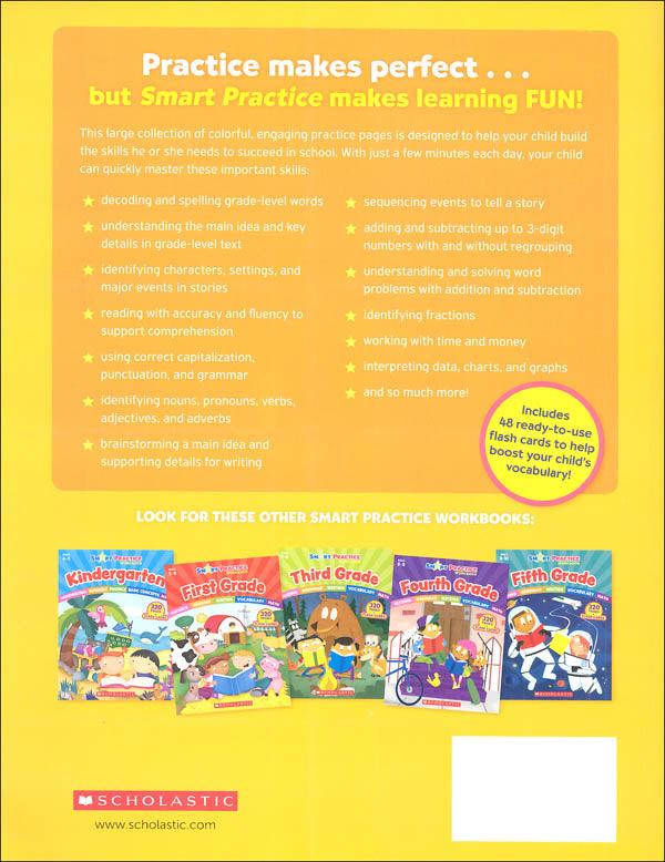 Scholastic Smart Practice Workbook - Second Grade - Spectrawide Bookstore