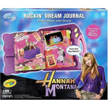 Hana Montana Rockin' Dream Journal Photo Album with sound - Spectrawide Bookstore