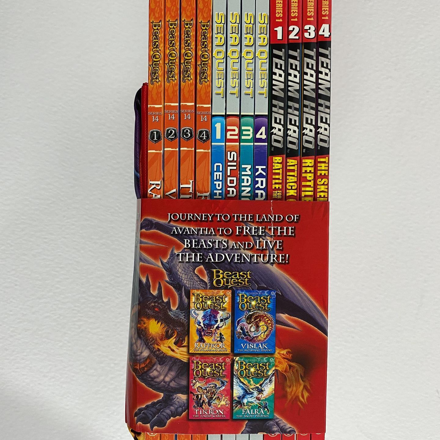 Beast Quest & Other Monsters KIT BAG Collection - 12 Books