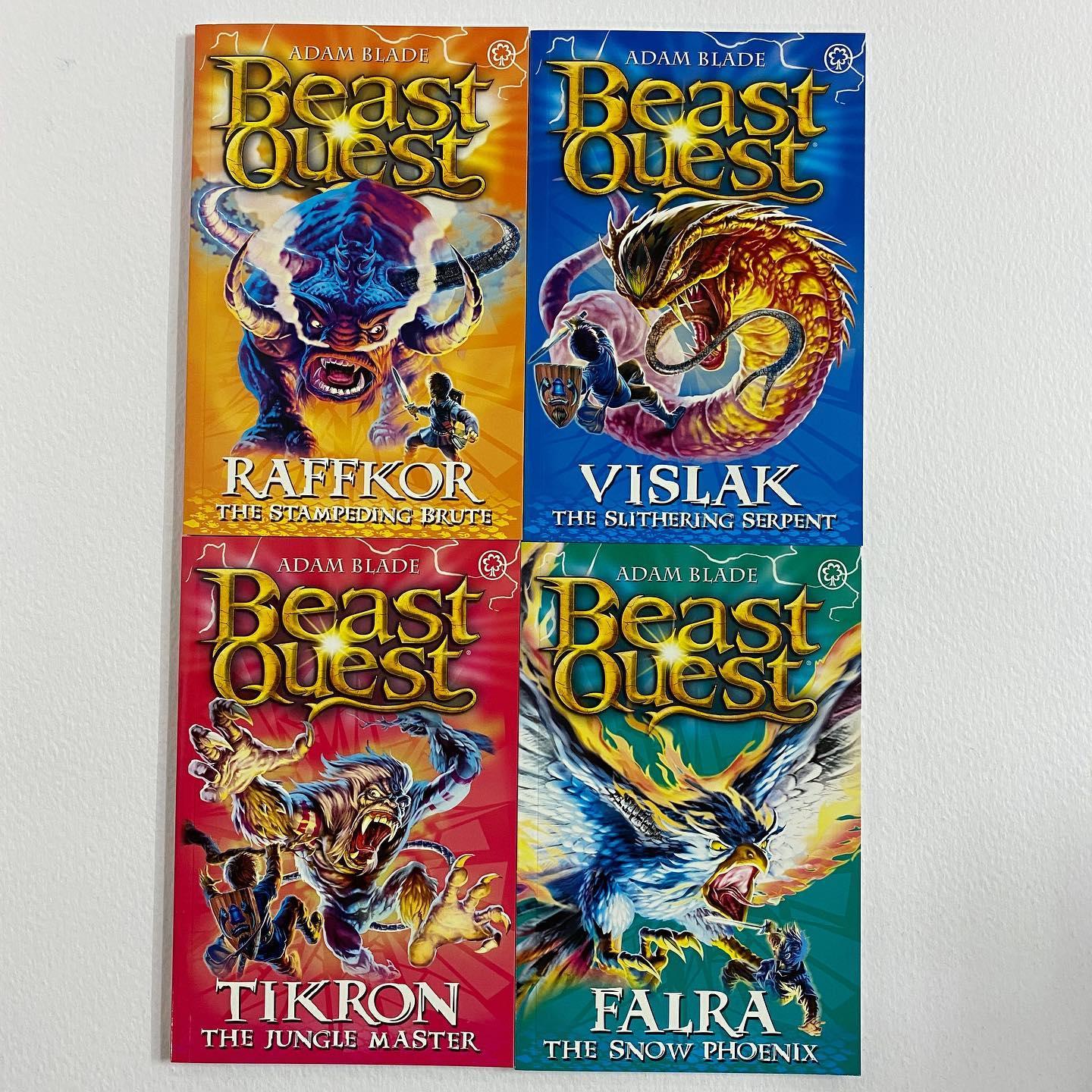 beast quest monsters Beast Quest & Other Monsters KIT BAG Collection - 12 Books