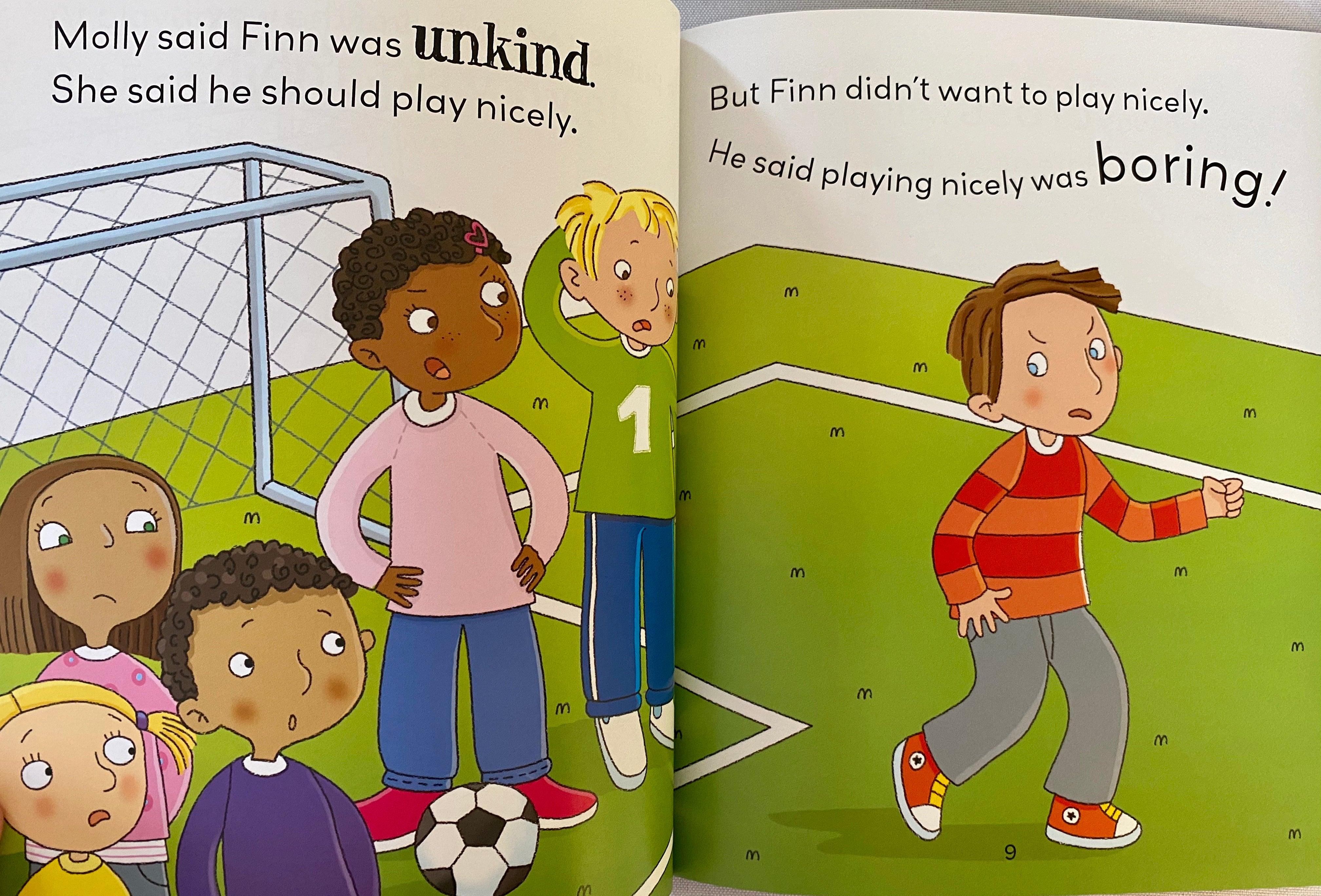Our Emotions and Behaviour: I Don't Want to Play Nicely A book about being kind - Spectrawide Bookstore