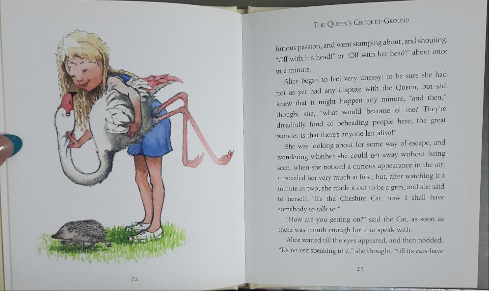 Alice's Adventures in Wonderland - The Queen's Croquet-Ground - #8 - Spectrawide Bookstore