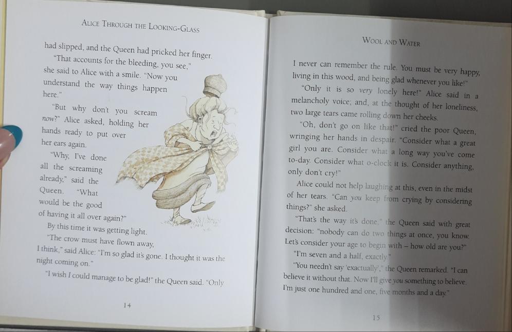 Alice Through The Looking - Wool And Water - #17 - Spectrawide Bookstore