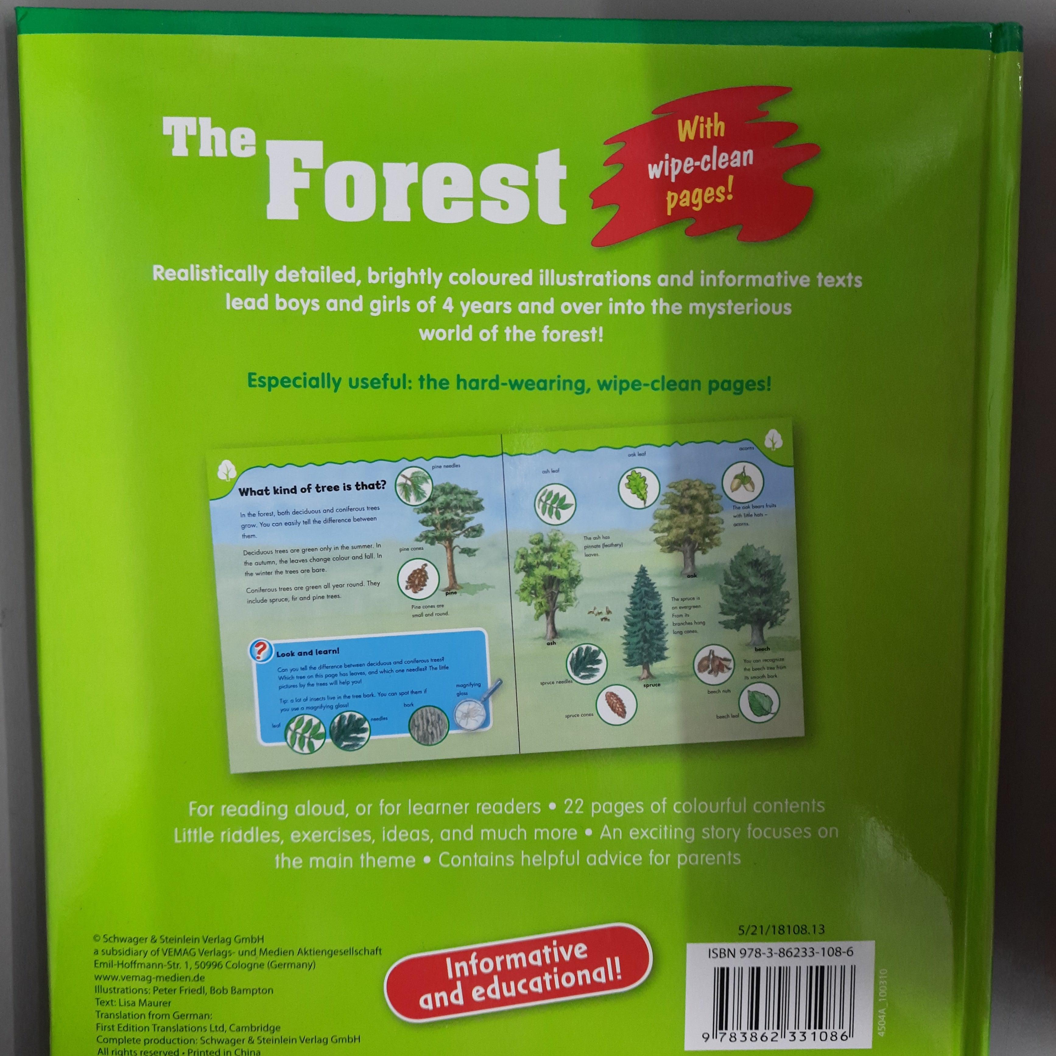 The Forest - With Wipe-Clean Pages! - Spectrawide Bookstore