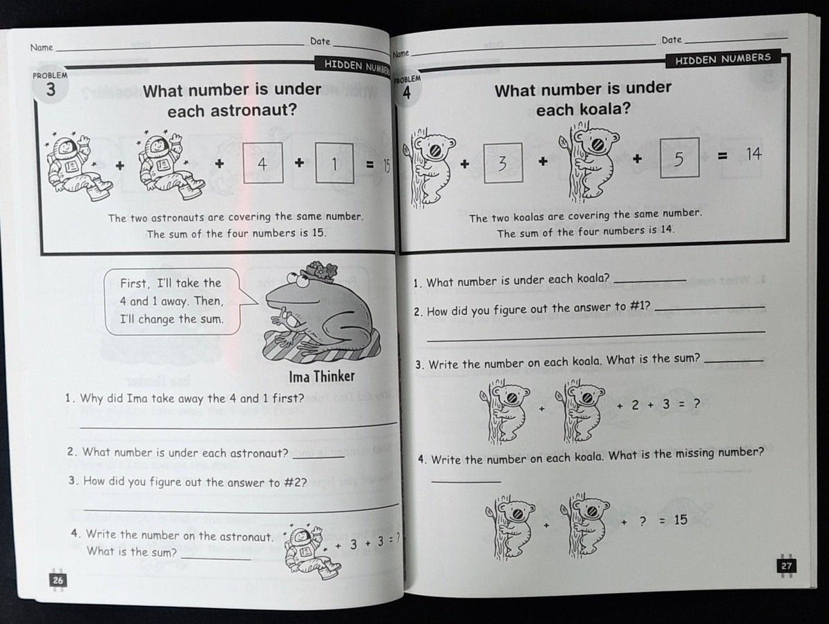 Scholastic Math Problem-Solving Packets - Grade 3 W/CD - أكثر من 50 نش