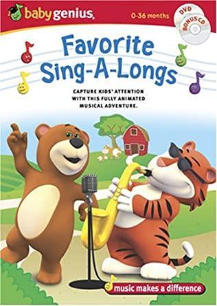 DVD-Baby genius-Favorite Sing-A-Longs-0-48 Months - Spectrawide Bookstore