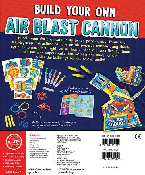 Klutz - AIR BLAST CANNON (Book & Craft Kit) - Spectrawide Bookstore