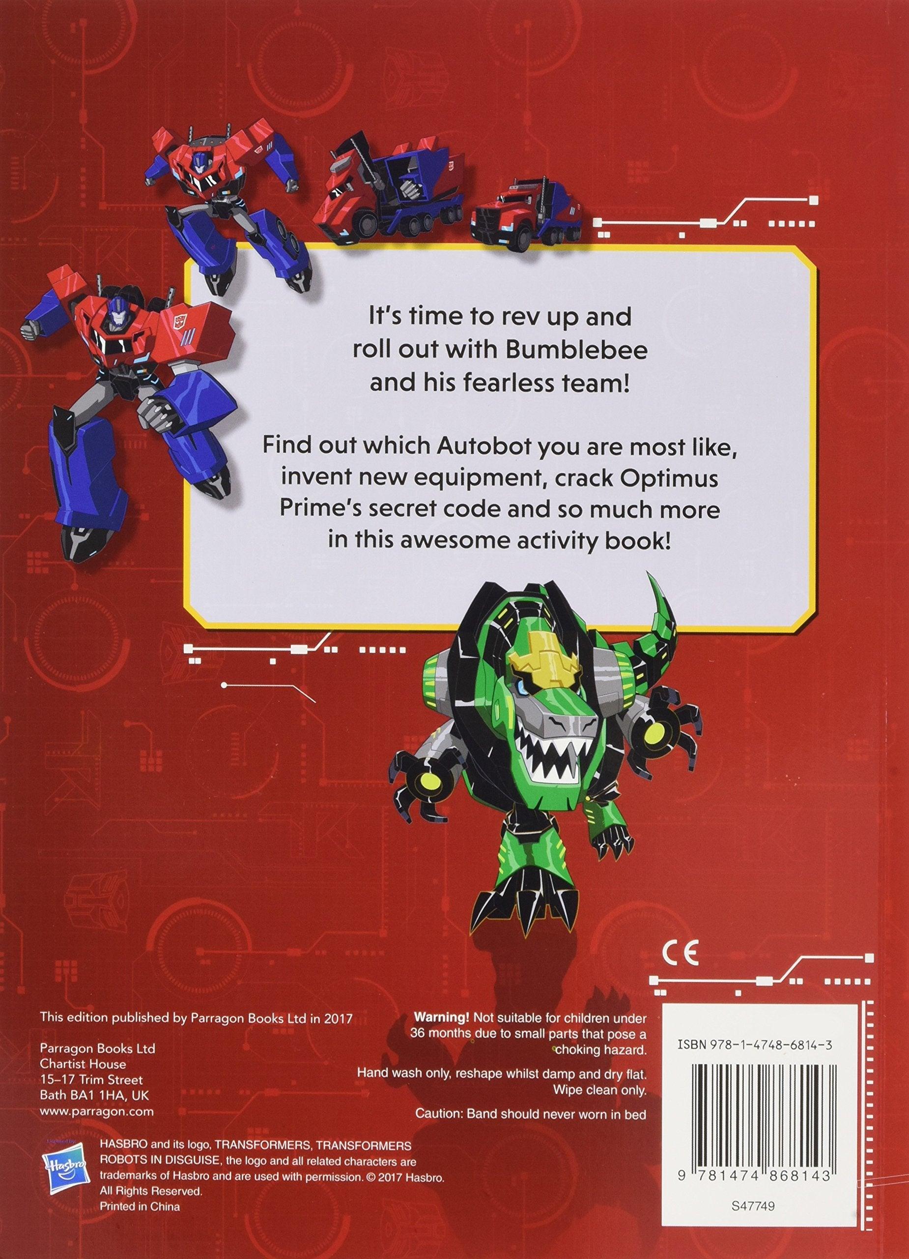 Transformers Robots in Disguise - Autobot Activities - Spectrawide Bookstore