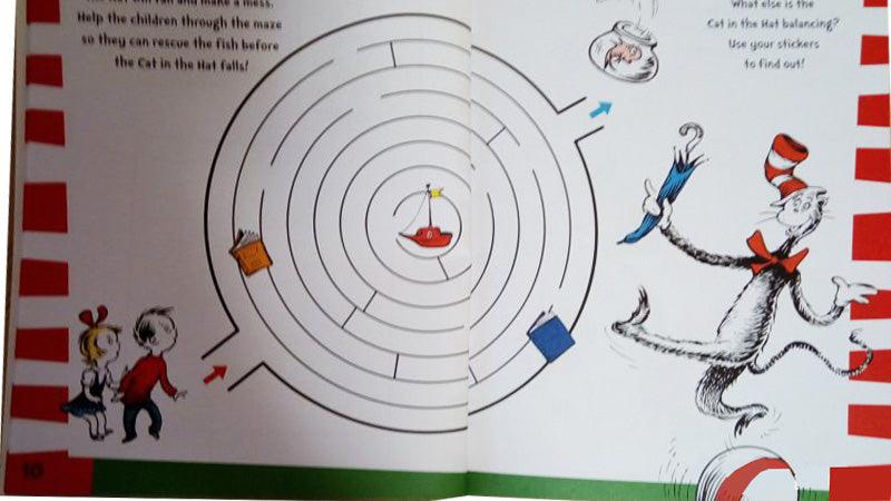 The Cat in the Hat Sticker Activity Book - Spectrawide Bookstore
