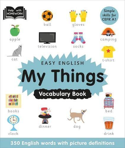 Easy English My Things Vocabulary Book - Spectrawide Bookstore